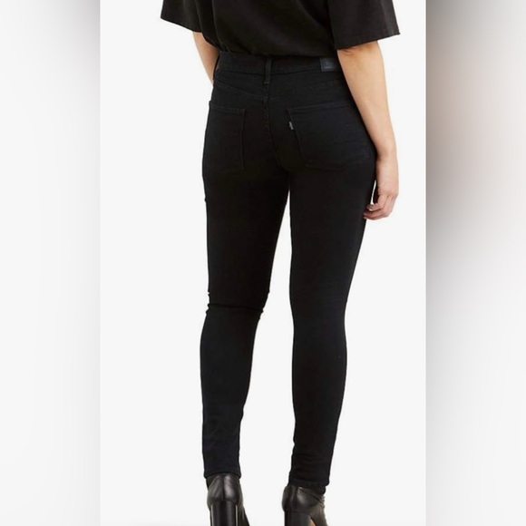 Levi’s Ladies 311 Shaping Skinny, mid rise , Tommy slimmed black jeans - Picture 2 of 4